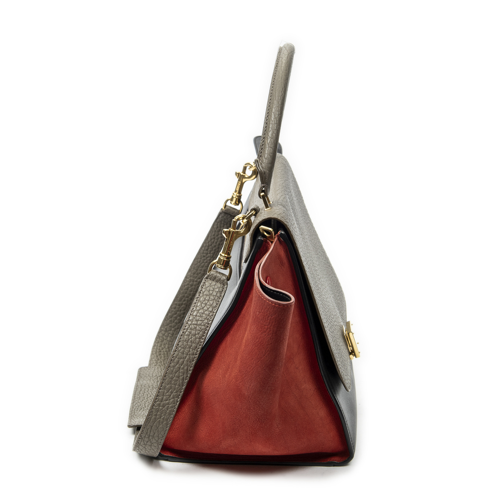 Celine Medium Tricolor Trapeze - Picture 4 of 10